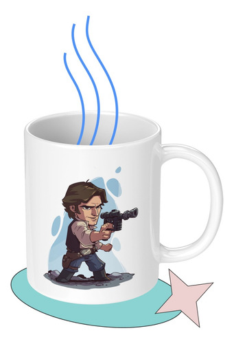 Taza Tazon Mug Han Solo Star War