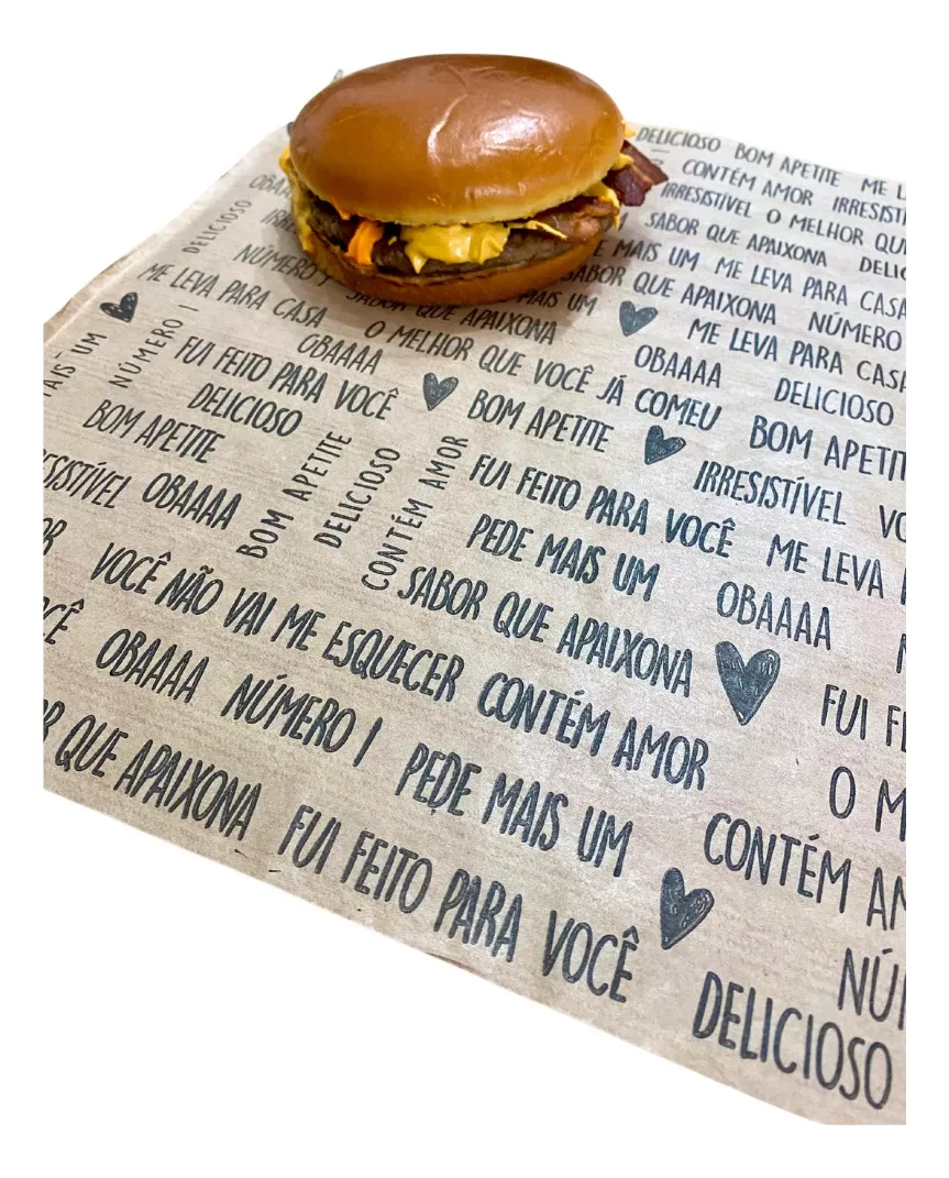 Segunda imagem para pesquisa de papel acoplado hamburguer