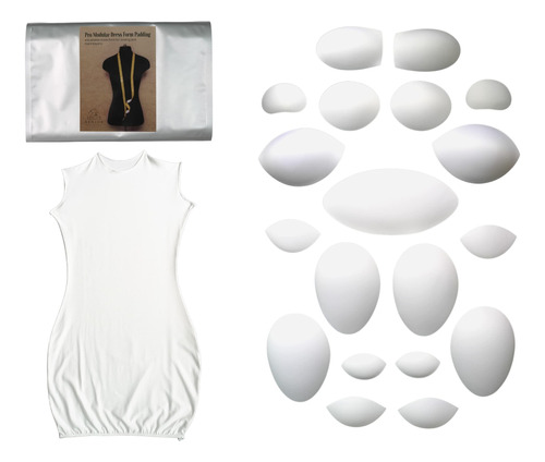 Pr Kit Modular Acolchado Para Vestir (20 Piezas) Juego Mujer