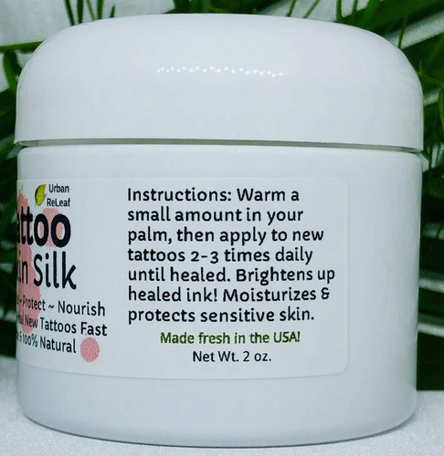 Tattoo Skin Silk! Heal New Ink Fast! Revive Old Tats And Mak