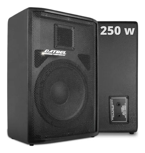Caixa Som Datrel 250w Rms Passiva Alto Falante 12 Polegadas