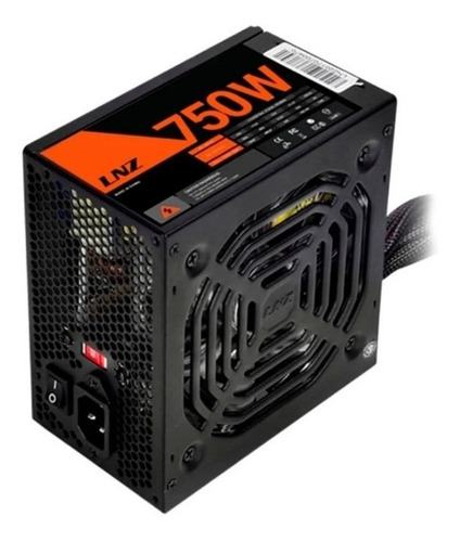 Imagen 8 de 8 de Fuente Lnz Zx750-ls 750w Gamer Led Rojo