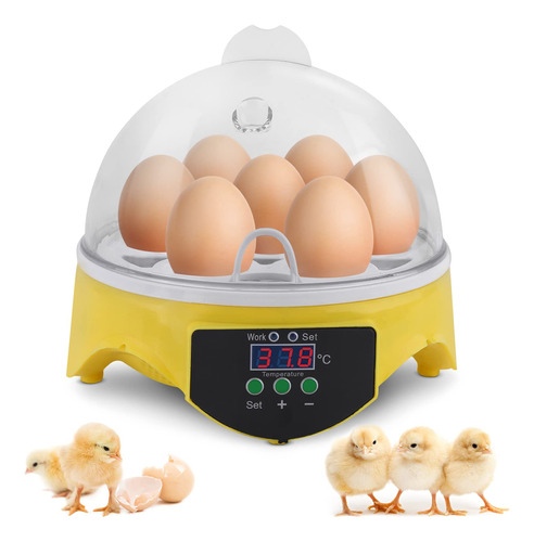 Yosoo Incubadora Hatcher-7 Digital Clear Egg Turning Incubad