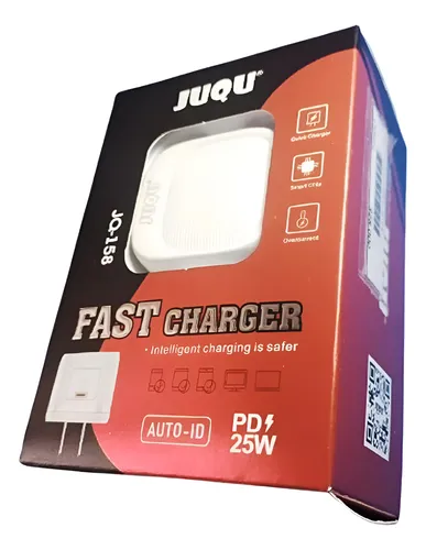 Cubo Cargador Celular Juqu 25w Tipo C Jq-158