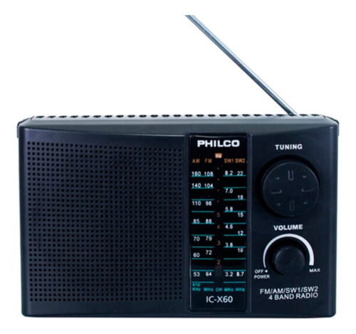 Radio Portable Philco Ic-x60