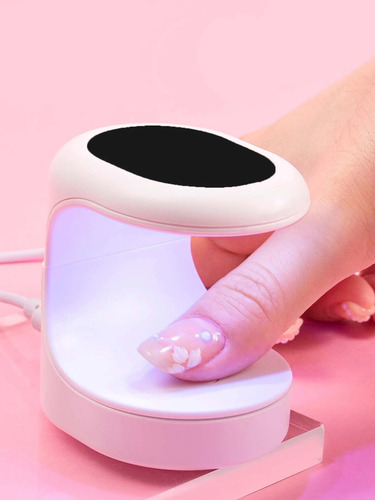 Lampara Led Usb Mini Un Dedo Secado De Gel Uñas Manicure