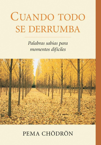 Libro: Cuando Todo Se Derrumba (when Things Fall Apart):