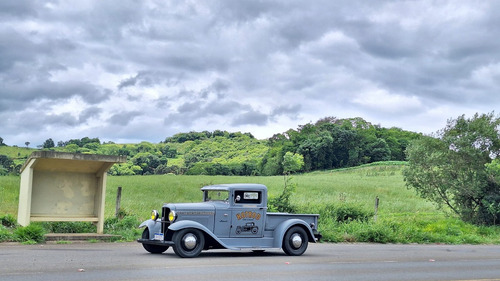 Pickup Ford 1929 Hotrod 1930 Kit Fibra Com Mecânica Chevette