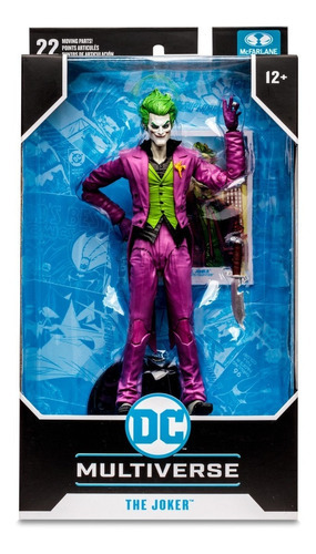 Dc Multiverse Joker Infinite Frontier 7-inch Scale Figure