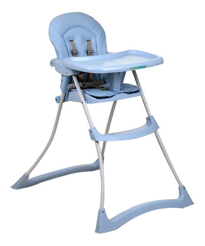Cadeira De Refeição Bebe Menino Azul Bon Apettit - Burigotto Cor Azul-aço