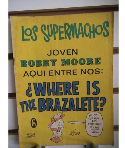 Comic Los Supermachos 235 Editorial Posada Vintage 
