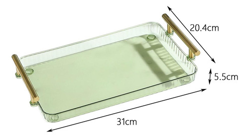 Para Bandeja Rectangular Para Servir Bandeja De Comida Con