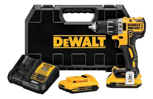 Taladro atornillador inalámbrico de 13mm DeWalt DCD791D2 20V + accesorios