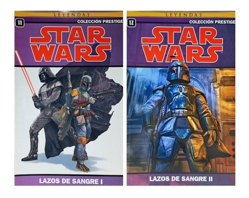 Lote X 2 Libros Star Wars - Comic - Vol 11 Y 12 Col Prestige