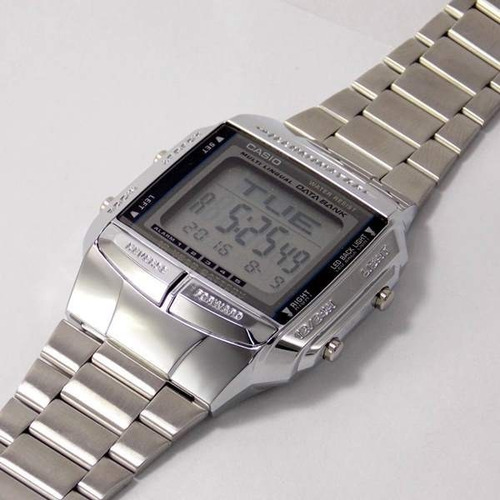 Relógio Masculino Casio Prata Data Bank Db-360-1adf-sc + Nf