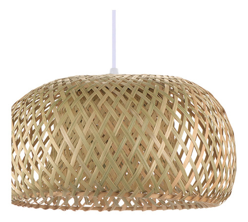 Lâmpada Colgante De Bambu, Luminária Retro Estilo Japonês