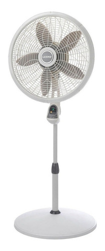 Ventilador De Pie Lasko 1885, Control Remoto 5 Aspas, 18 Color De La Estructura Blanco Diámetro 18 Material De Las Aspas Plástico
