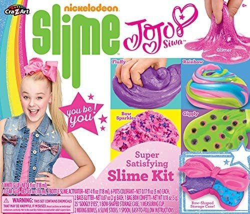 Cra-z-art Nickelodeon Jojo Siwa Kit De Slime, 6 X 6