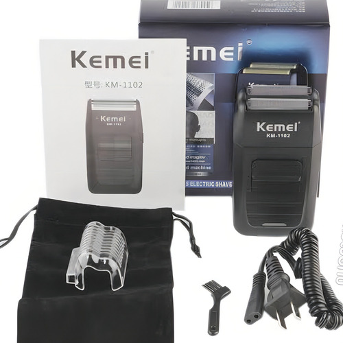 Kit Maquinas Kemei Km 1990 Keme 1974a E Kemei Km 1102 Cor Gold Bivolt