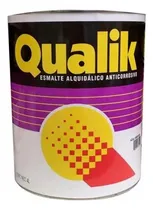 Comprar Qualik Pintura Esmalte Alquidálico Anticorrosivo 1 Litro Color Naranja Orgánico