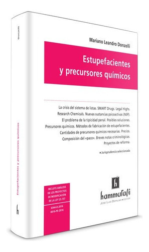Estupefacientes Y Precursores Quimicos - Donzelli, Mariano L