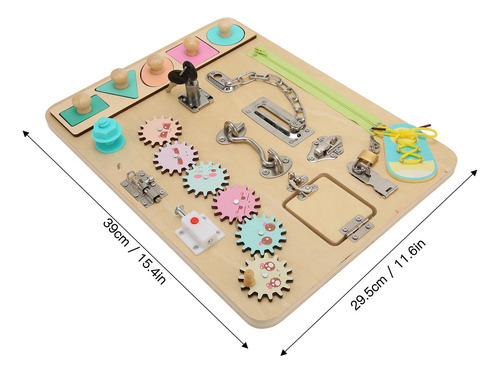 Sensory Board Toddler Skill Unlocking Theme Hand Eye