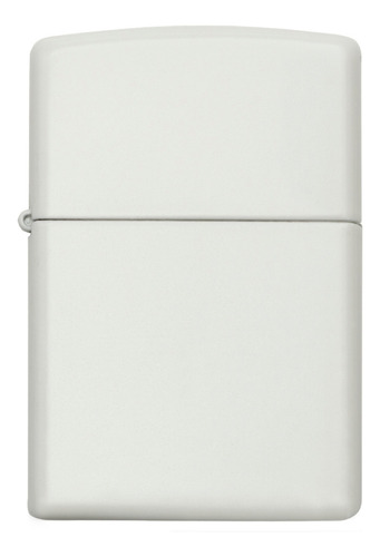 Zippo 214 Regular White Matte Original Universo Binario