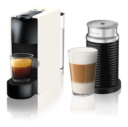 Cafetera Nespresso Essenza Mini C Bundle White Capsulas