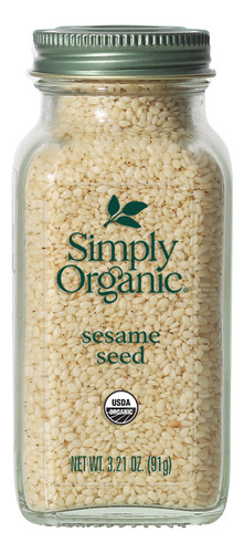 Simply Organic Ajonjolí Organico Sesame Seed 91g
