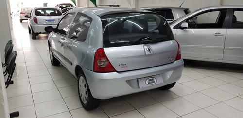 Renault Clio 1.0 Authentique Prata 2008 Flex