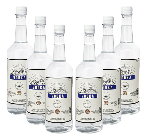 Six Pack Vodka Clássico 970 Ml