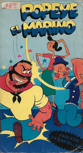 Popeye El Marino Vhs Hablada En Castellano