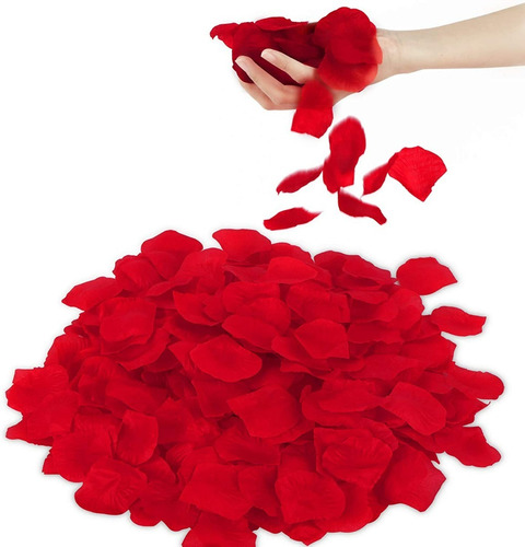 200 Pétalos De Rosas Artificiales Decorativas San Valentín