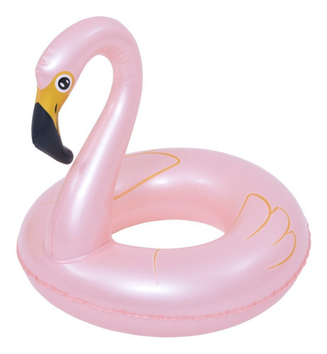 Flotador Piscina Aro Anillo Inflable Flamenco Avenli Niñas Color Rosa