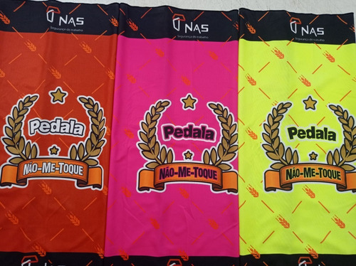 Kit 20 Bandanas Tubo Multiuso Personalizado Rossa Cycling