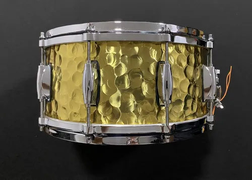 Caixa gretsch 2024 hammered brass 14x8