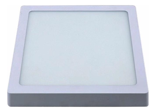 2pç Painel Plafon Led Emb.quadrado 12w 4000k 1a Linha Intral Cor Branco 110V/220V