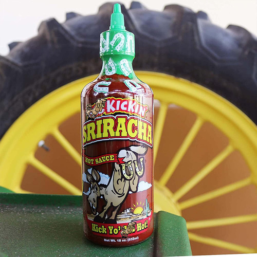 Ass Kickin Sriracha Salsa Picante Botella De 18 Onzas