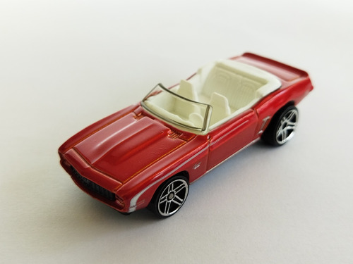  Hot Wheels First Editions 69 Camaro Ss Convertible Met Red 