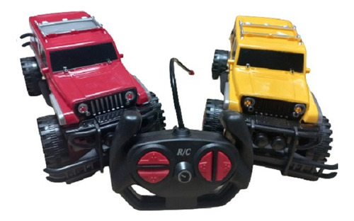 Auto Monster Truck Amarillo Control Remoto 1:18 Mundotoys