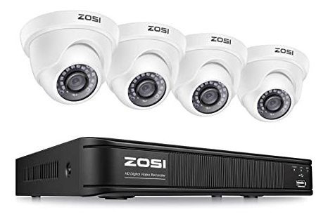 Zosi 1080p Sistema De Cámara: De Seguridad De Vídeo De 8 Can