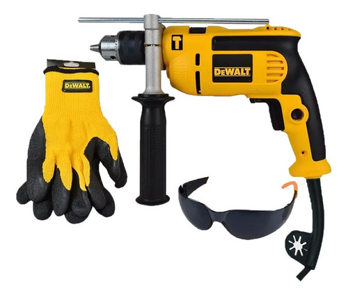 Rotomartillo Guantes Y Lentes 1/2 Dewalt Dwe1650si-b3