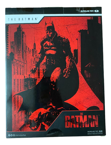 Figura Batman Multiverse Mcfarlane Toys 12 Inch Rojo Negro (Usado)