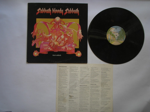 Lp Vinilo Black Sabbath Bloody Sabbth Primera Edic2 Usa 1974