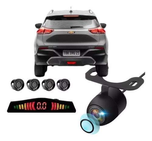 Kit Camera Colorida + Sensor Ré Gm Tracker 2020 2021 2022