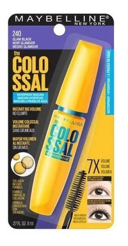 Máscara Maybelline Colossal A Prueba De Agua