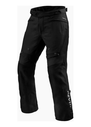 Pantalón Revit Para Moto Horizon 3 H2o Negro Short