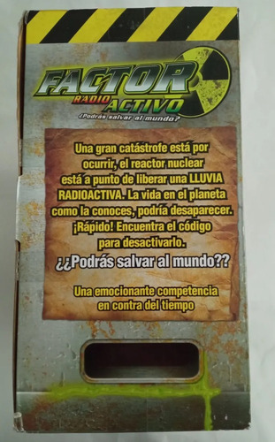 Factor Radio Activo, Juego De Mesa, Podrás Salvar Al Mundo?