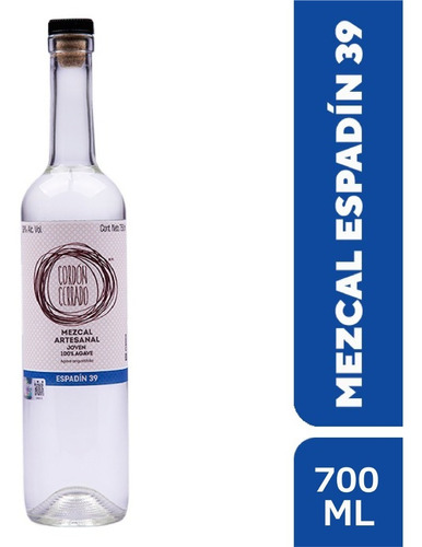 Mezcal Espadín 39 Cordón Cerrado 700 Ml