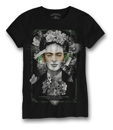 Playera Frida Kahlo Dama Marca Obzeno